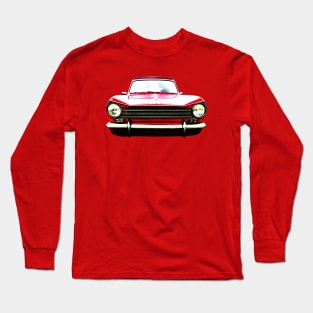 Triumph Herald 13/60 classic 1960s British car red Long Sleeve T-Shirt